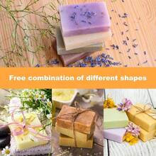 1个蜡烛肥皂切割器抽屉盒，木制肥皂斜面刨刀带盒，可调节修边刨刀，用于手工肥皂和蜡烛制作，肥皂蜡烛模具切割器，DIY工艺品制作用品 - 杏色 - 查看 11