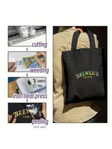 12 X 10 Inch - 7 Sheets Holographic Heat Transfer Vinyl, Metallic Foil Heat Transfer Vinyl For Clothing - R7 - View 4