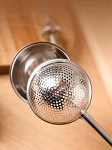 Stainless Steel Retractable Powder Sifter Baking Tool, Powdered Sugar Flour Sifter, Sifting Mesh - Silver - View 3