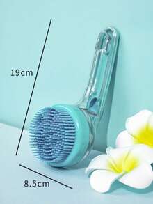 Silicone Pet Bath Brush, Dog Massage Brush, Pet Grooming Brush, Pet Cleaning Brush, Bathing Tool - Multicolor - View 11