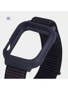 SMART WATCH MX Correa para Apple Watch Nylon/Case Protector SE/7/6/5/4/3/2/1 - Rosa - Ver 3