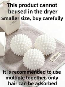 1个可重复使用的洗衣球 - 橡胶材质，去污除毛，专用于特定衣物，无需电源，必备家居清洁用品，衣物柔顺烘干球，减少褶皱和静电，防止衣物在家中和洗衣店缠绕，无需用电，也可作为猫狗玩具，母亲节、情人节、送给朋友、妈妈、女朋友的绝佳礼物，颜色和款式随机。 - 彩色 - 查看 15