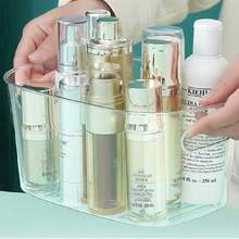 Organizador de Caja de Almacenamiento Transparente de PET 37*24.5*15CM Organizador de Maquillaje para Uso en el Hogar y la Oficina,contenedor de maquillaje,organizadores de cajones de baño y almacenamiento,organizador claro - transparente - Ver 6