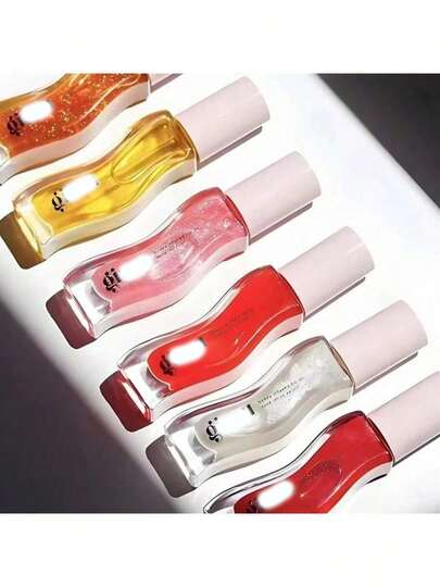 Bálsamo labial y brillo de labios de miel, aceite labial nutritivo, cuidado labial hidratante