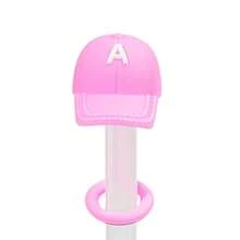 1pc Cartoon Straw Sleeve, Fits Cups, 10mm Cartoon Straw Cap, Drink Straw Sleeve, Gift, Kitchen Supplies, Christmas Gift - Multicolor - View 6