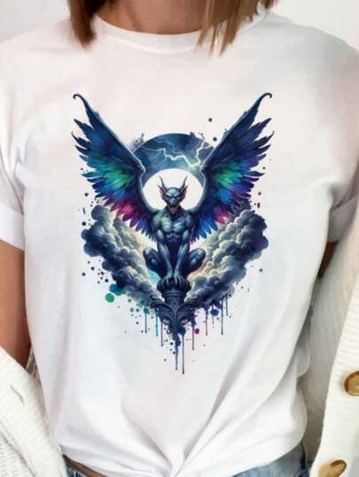 Mia De Gárgola, Mia De Estatua De Jardín Lunar De Gárgola, Mias De Sía Míti, Ropa Góti, Mia De Goblincore, Regalo Para Amantes De Las Gárgolas,.