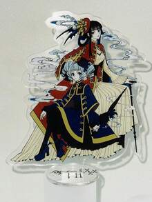 动漫《XXXHOLiC》新款亚克力立牌,15厘米 君寻/侑子,高清晰度可爱挂件,情人节动漫迷礼物 - 彩色 - 查看 21