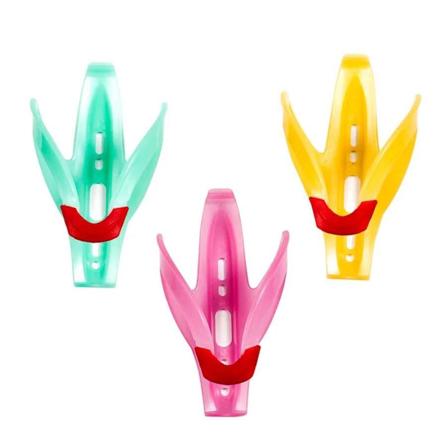 Portabotellas fluorescente para bicicleta de montaña, accesorios, 1 piezas y pernos R39B - Azul - Ver 1