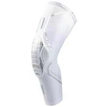 Knee Support Compression Sleeve Skateboarding Knee Joint Protection - White - View 3