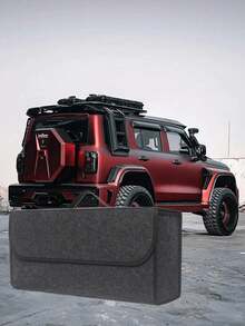 1pc Foldable Felt Storage Box - One Size Fits All - View 3