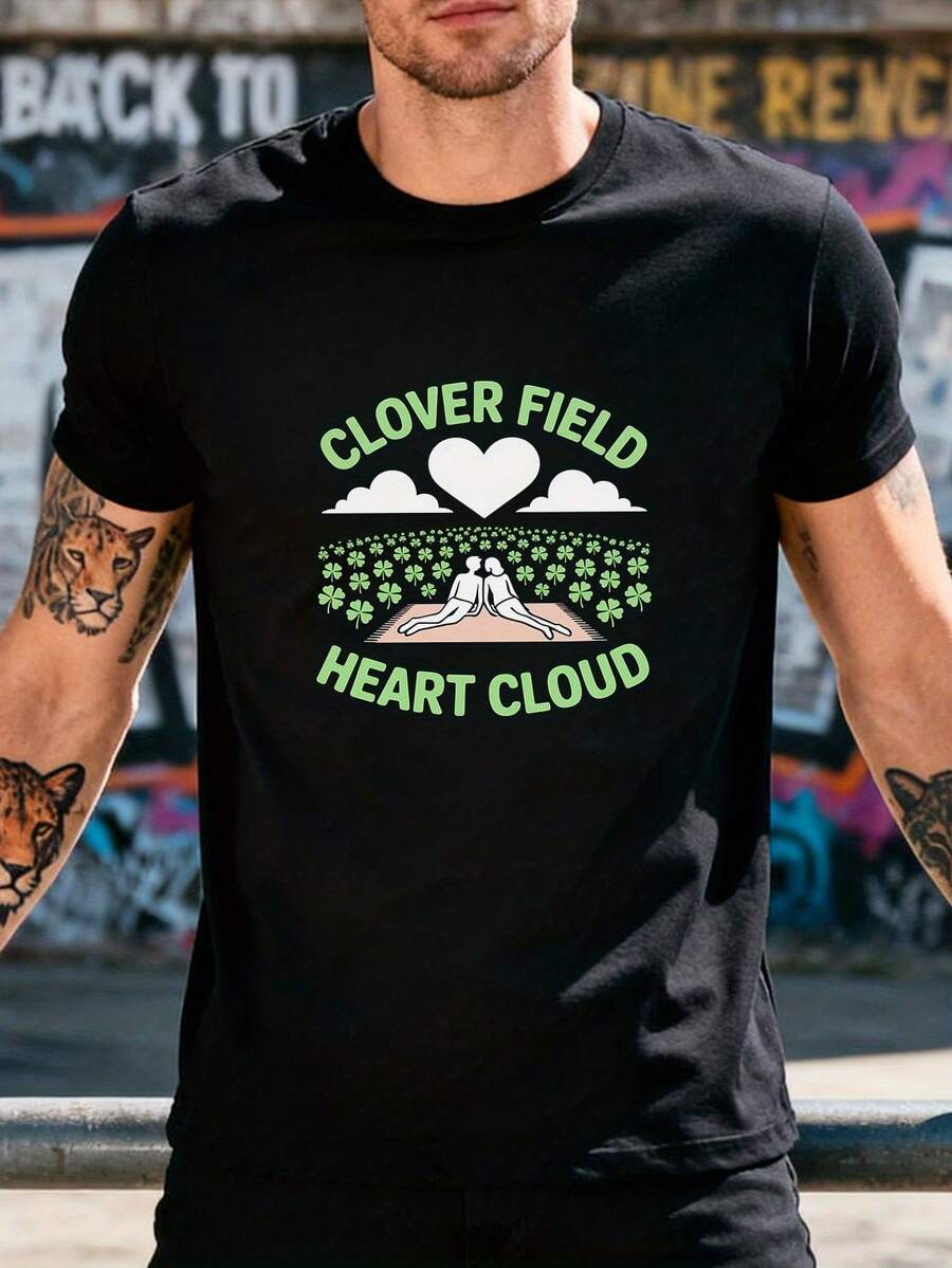 Men Outdoor Tees & Tanks - Black - View 1