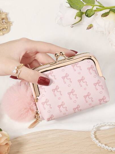 Modna i wysokiej jakości torba do przechowywania kart kredytowych, prosta i swobodna, z wieloma przegródkami, modny zamek błyskawiczny wokół portfela na monety, odpinana do użytku, wielofunkcyjny i pojemny portfel damski, torba do ręki, torba do przechowywania