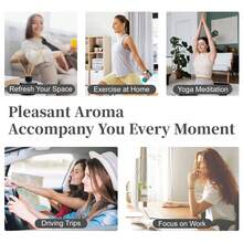 10/30/100毫升葡萄柚精油，适用于藤条香薰、加湿器、蜡烛和肥皂制作，MAYJAM 1瓶装优质精油，适用于家用香薰机、护肤、提神醒脑、助眠、面部和头发护理、客厅和办公室空气净化，理想的礼品 - Grapefruit - 查看 9