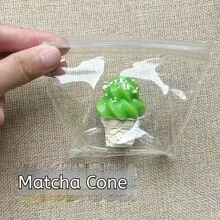 硅胶冰淇淋挤压玩具，逼真食物造型减压玩具，带钥匙扣，硅胶挤压玩具 - 彩色 - 查看 8