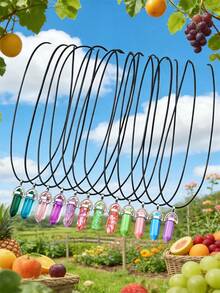 12 piezas/set Collar colgante geométrico - Multicolor - Ver 5