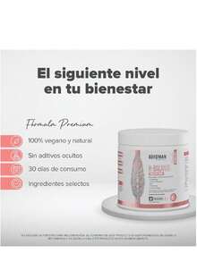 BIRD MAN H-Balance | Myo & D-Chiro Inositol, Citrato de Magnesio, Vitaminas y Zinc | Alta Concentración en Proporción 40:1 | Fórmula Premium Sin Aditivos | Sin Sabor | 30 Porciones | 222g - Blanco - Ver 2