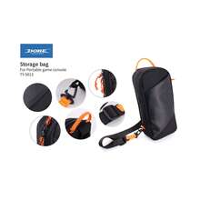 1pc Black PU Material Portable Console Carrying Case, Durable, Waterproof, Compatible With SWITCH/SWITCH2/P5/STEAM DECK/ROG XBX ALLY X - Black - View 5