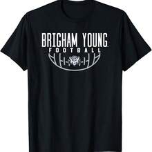 BYU Cougars Football Arch T-Shirt - Army Green - View 1