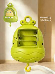 لعبة طفل خشخاشة موسيقية دوارة 360 درجة بتصميم حيوان لطيف، لعبة موسيقية بريموت كنترول مع إضاءة ليلية ناعمة، لعبة تعليمية هادئة للأطفال الرضع، هدية للأولاد والبنات - متعدد الألوان - مشاهدة 8