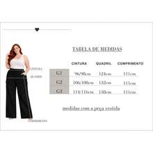 Women's Plus Size Tailored Cargo Pants With Wide Legs - 黑色 - 查看 4