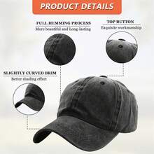 Baseball Cap 109th Airlift Wing Hat Golf Adjustable For Men Trucker Hat - Black - View 3