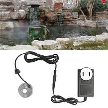 Máquina de fuente de niebla fría con atomizador ultrasónico de aleación de aluminio, adecuada para estanques, rocallas, peceras y jarrones - 1PC - Ver 4