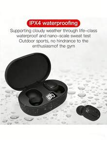 Wireless Bluetooth Earphones, Waterproof Noise Cancelling, LED Earbuds With Microphone, Wireless Headphones With Mic, Suitable For All Smartphones - Multicolor - View 11