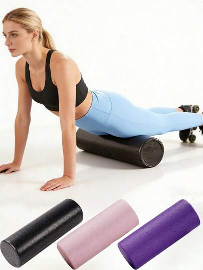 High Density EPP Foam Roller For Muscle Relaxation And Flexibility, Full Body Sports Massage Roller, Relieve Back Pain And Muscle Soreness, Deep Tissue Muscle Massage, Suitable For Yoga, Pilates, Stretching, Fitness, Gym Workout Equipment, Yoga Essentials