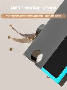 12英寸壁挂式凯迪蓝色雨淋花洒系统 | 钢琴键式控制 | 数字温度显示 | 四功能淋浴龙头套装，含雨淋式花洒和手持花洒 | 高压增压器，适用于现代浴室 - 青碧色 - 查看 8