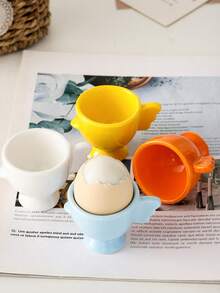 【热销新品】复活节陶瓷蛋杯 蛋托 创意陶瓷蛋杯 蛋托 - 彩色 - 查看 5