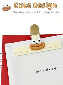 2 szt. klipsów do zamykania żywności w kształcie kiełbaski z dużym oczkiem, mocne klipsy do przechowywania żywności, wielokrotnego użytku klipsy do torebek na przekąski, przenośne, wielofunkcyjne klipsy do zamykania żywności, klipsy do torebek plastikowych z uchwytami, wzór kreskówkowy, odporne na wilgoć i kurz, urocze gumowe dekoracje 3D - wielobarwność - Zobacz 4