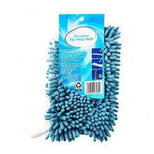 Repuesto de mopa de microfibra, almohadilla reutilizable y lavable para pisos de madera/baldosas/vinilo, súper absorbente 2 en 1 seco/húmedo, artículo esencial para la limpieza de pisos del hogar - Soltero - Ver 4