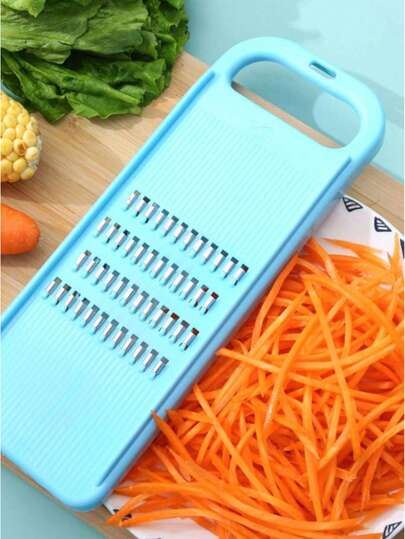 Stainless Steel Vegetable Slicer, Household Vegetable Shredder, Potato Slicer, Slicer, User-Friendly Cucumber & Carrot Shredder, Kitchen Tool, Multifunctional Tool, Vegetables, Fruits, Food, Kitchen, Kitchen Supplies, Kitchen Tools, Kitchen Accessories