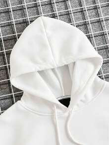 Moletom Premium canguru irverno 2026 - Branco - Visão 4