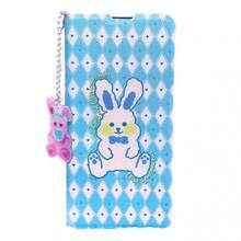 原装可折叠翻盖可爱兔子手机壳，兼容 13、16 Pro、15 Pro Max、14 Plus - 淺藍色 - 查看 2
