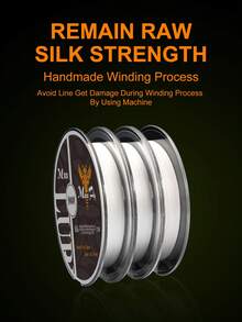 KINGDOM 1支装微型飞钓线，4股PE日本单丝钓线，100米/150米，0.2号、0.4号、0.6号，光滑耐磨，适用于淡水和海水，远投钓线 - 彩色 - 查看 10