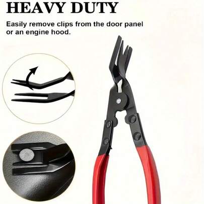 Fastener Remover Car Trim Rivet Removal Pry Tool Repair Kit For Automotive Door Panel,Upholstery,Dashboard,Plastic Fasteners