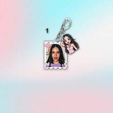 KATSEYE钥匙扣饰品，MANON吊坠，MEGAN包包挂饰，DANIELA钥匙扣，国际女子组合KATSEYE吊坠 - 彩色 - 查看 12