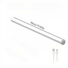 6个LED感应橱柜灯，无线夜灯，LED感应灯，阅读灯，台阶灯。适用于走廊、厨房、楼梯、过道、衣柜、办公桌和家居照明。USB充电。LED照明。200mAh，400mAh。 - 白紅光 - 查看 18