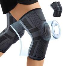Rodillera Deportiva Ortopédica Unisex con Estabilizador Lateral y Almohadillas de Gel Rotulianas para Una Mayor Sujeción Rodilleras para ProtecciónAlivio Deporte Small - Extra grande - Ver 8
