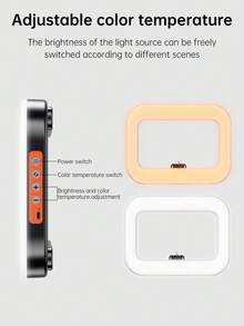 YM200 Handheld Ring Light, Suitable For Smartphone Photography - Color Temperature 2000K-8500K, CRI96+, Adjustable Brightness, Portable Selfie Light, Suitable For Selfie And Live Streaming - Multicolor - View 11