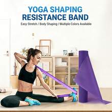 TPE Resistance Bands, Fitness Elastic Bands, Booty Bands, Yoga Stretch Bands - Multicolor - View 6