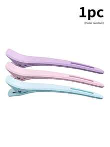 12/6/3/1 Pcs Pack Duck Clip Seamless Hair Clips, Large Size Bangs Clip For Hairstyling, Makeup And Haircut - Multicolor - View 7