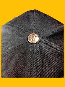 [Envío urgente][Oferta exclusiva]Gorra Barbas B Chrome 24k Hats Mod B Cruces Negro Unitalla - negro - Ver 8