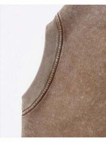 Disney Authorization-Fashion Short-Sleeved Cotton T-Shirts For Men And Women, Mickey Mouse And Friends, Star T-Shirts-Leisure And Comfortable Cotton Washed T-Shirts-Perfect Gifts For Teenagers And Girls-Suitable For Gifts. - 卡其色 - 查看 3