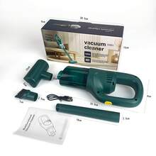 LEVIATECH 1 Portable Wireless Handheld Vacuum Cleaner, 6kPa Cyclone Suction Wireless Car Vacuum Cleaner, Rechargeable High Power Vacuum Cleaner, Suitable For Car/Office/Home - XC-109 - View 13