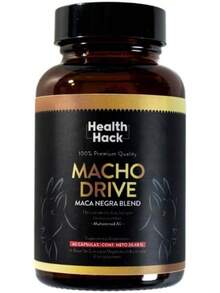 ¡RecomendadoMaca Negra y L-Arginina para Vitalidad Masculina y Energía para Hombres |   Ginseng, Zinc, Guaraná y Extractos Naturales |   Cápsulas para Rutina Diaria y Bienestar Masculino |   Unidad Macho |   Health Hack¡Top de Temporada - 1 - Ver 2