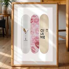 1 tấm poster phong cách trượt ván Stockholm, trang trí retro Kiss, ảnh kỹ thuật số, ảnh Y2K trang trí tường, quầy bar, xe đẩy, trang trí theo phong cách New York, phù hợp để trang trí nhà cửa, phòng ngủ, phòng khách, phòng tắm, tường nhà. Có thể mua tranh treo tường kèm khung. - Nhiều màu - Xem 4