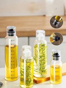 1 Piece Of 2026 New Model Sealed Oil Can, Seasoning Soy Sauce Vinegar Bottle, Household Kitchen Anti-Leak Seasoning Bottle, Outdoor Picnic And Barbecue Seasoning Oil Bottle - Multicolor - View 2