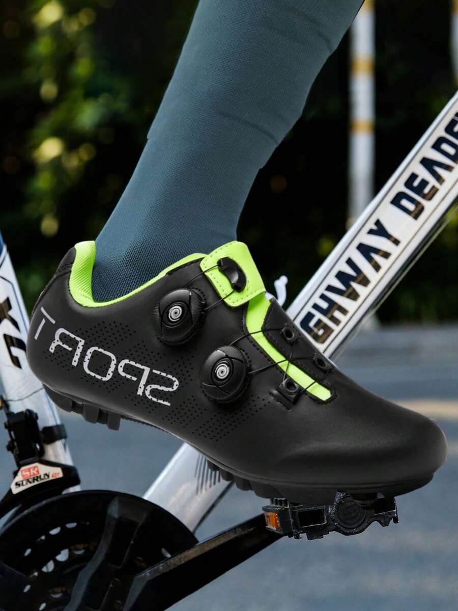 Professional-Grade High-Value Bicycle Shoes, With Triangle & Delta Buckle Clips, Outdoor Cycling Shoes With Strong Grip, MTB Mountain Bike Shoes, Durable & Wear-Resistant, Hardcore Traction, Rotary Buckle Design For Easy On/Off